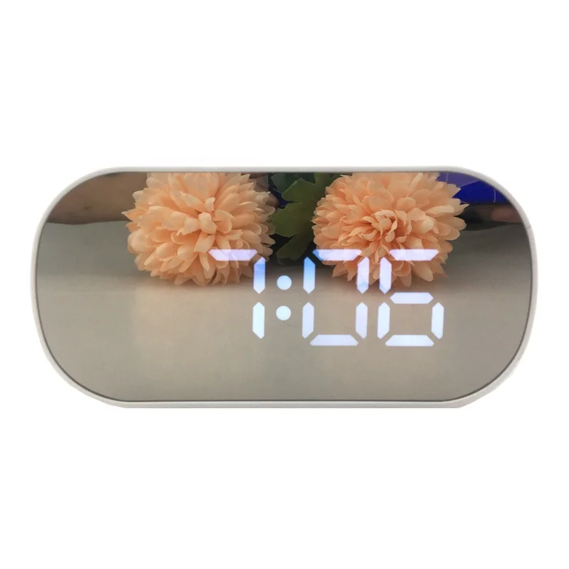 

Modern Smart LED Digital Alarm Clock Mirror Alarm For Student