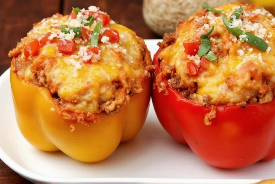 Easy Stuffed Bell Peppers: Simple 30-Minute Recipe