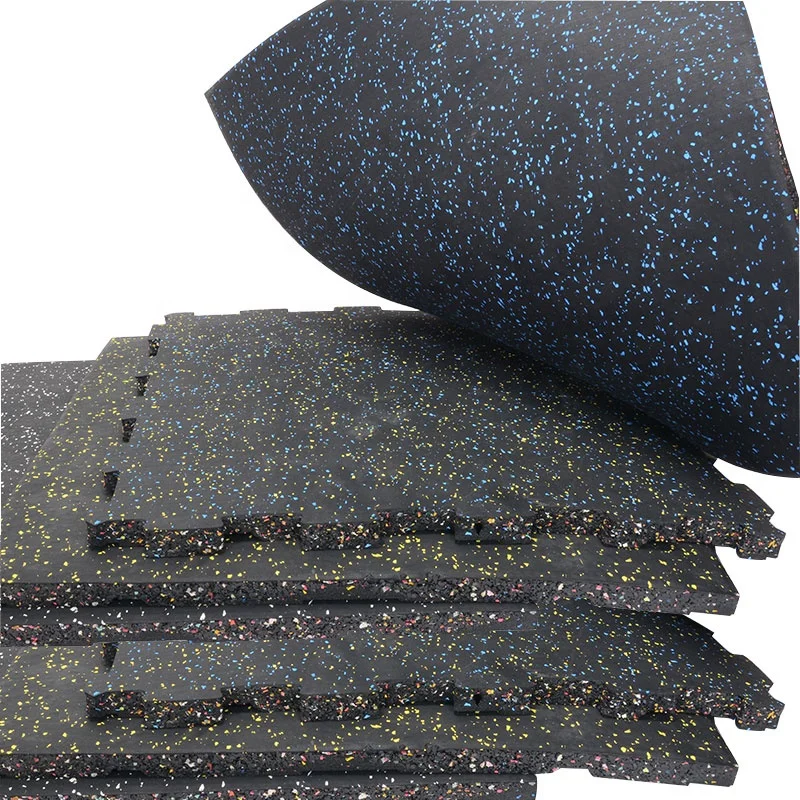 Durable Nonslip Used Gym Floor Mat Rubber Flooring Tiles For Sale
