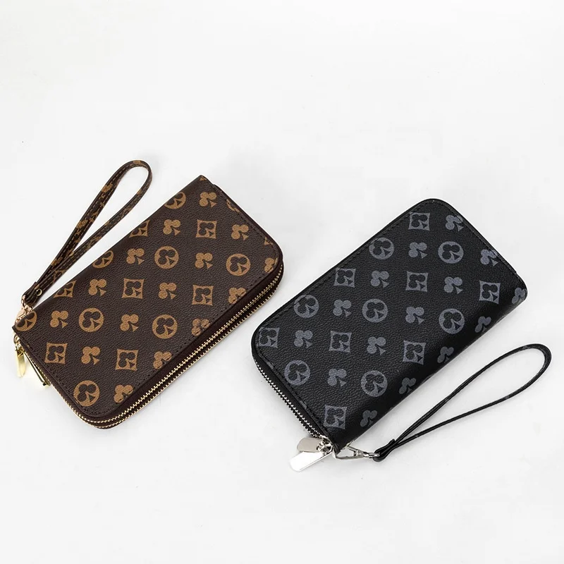 

Factory wholesale Four seasons versatile fashion printed plaid women's wallet