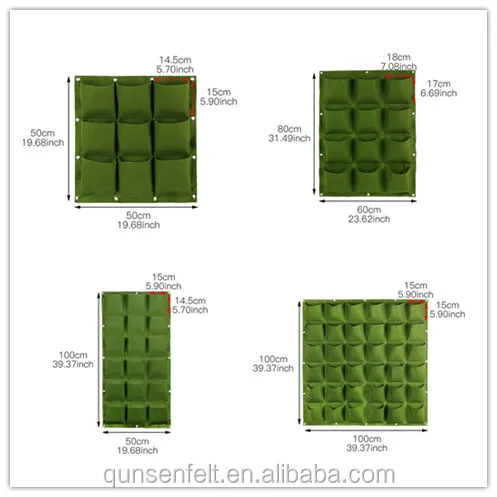 Felt Grow Bags