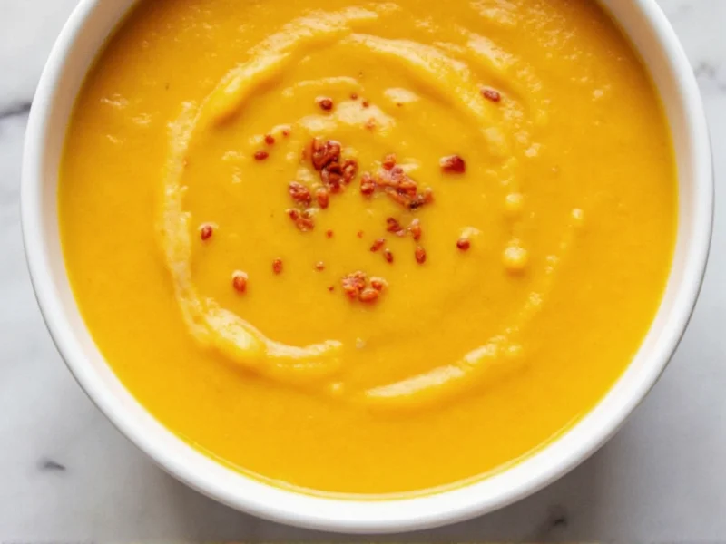 Coconut Butternut Squash Soup Freezer Life: 4-6 Months