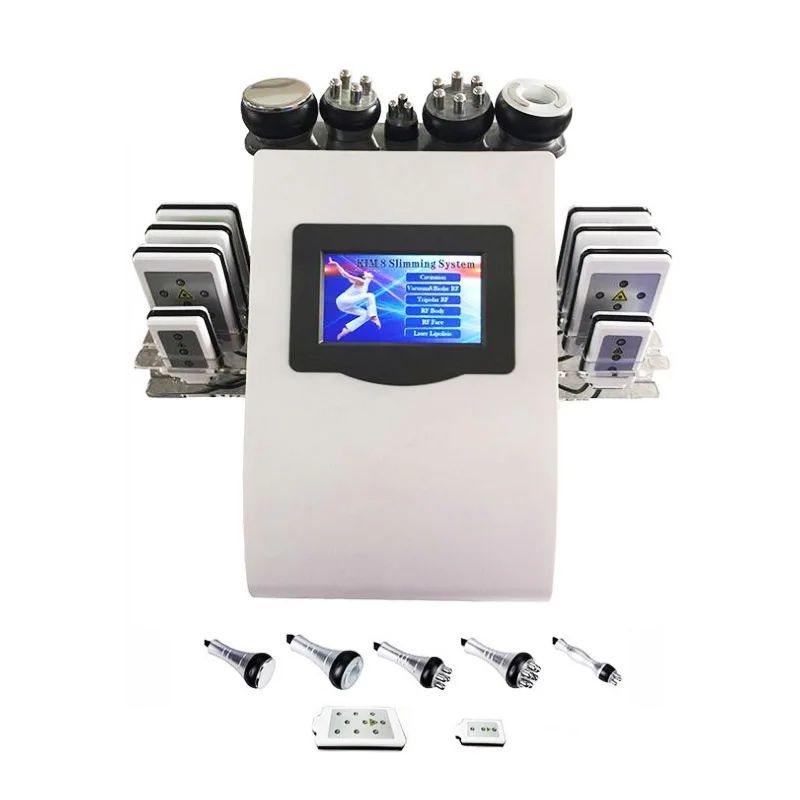 

6 in 1 40k Lipo Laser Cativation Slimming Machine/Portable Ultrasonic RF Body Slimming Machine