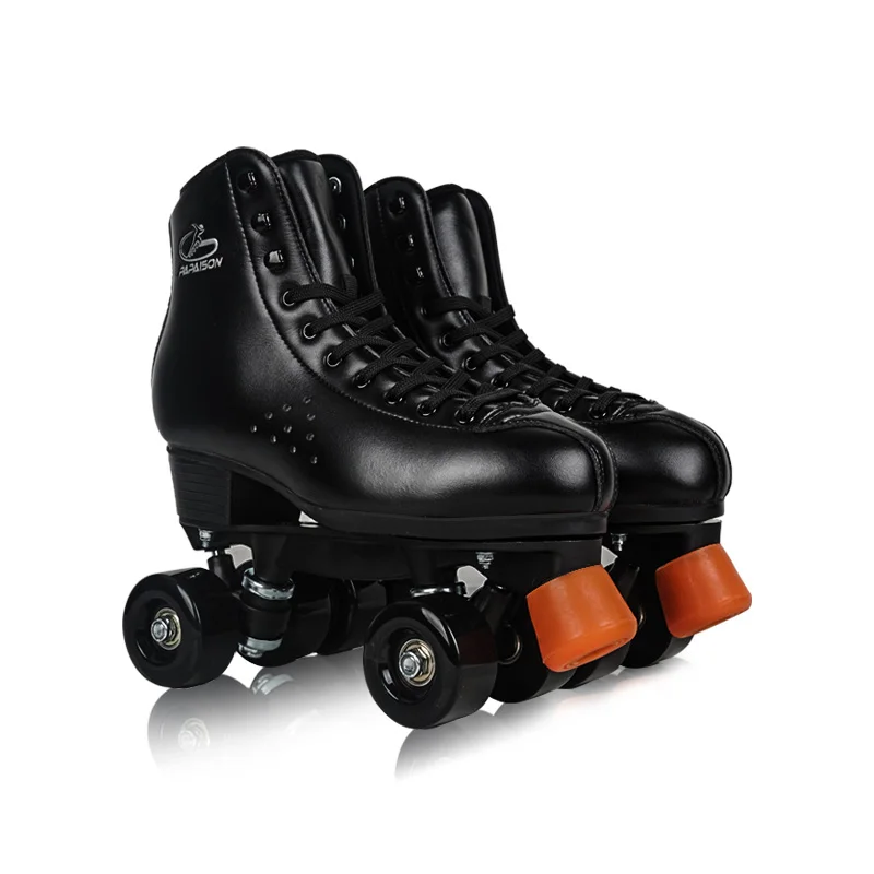 

Wholesale roller skates with 4 PU wheels in stocks quick delivery high quality roller quad skates