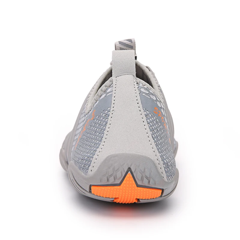 
China Aqua Shoes Manufacturers Man Fishing Waterproof Men Swimming Water Shoes Orange River Shoes 