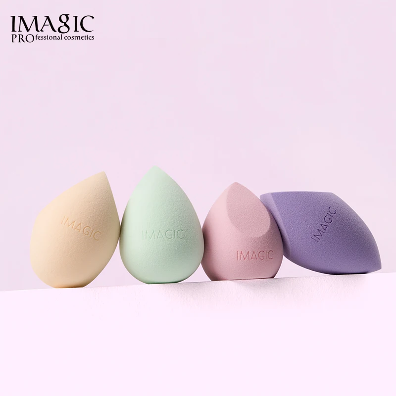 

IMAGIC Makeup Sponge Concealer Soft Cosmetics Powder Puff Foundation Beauty Cosmetic Puff Wet And Dry Dual Use