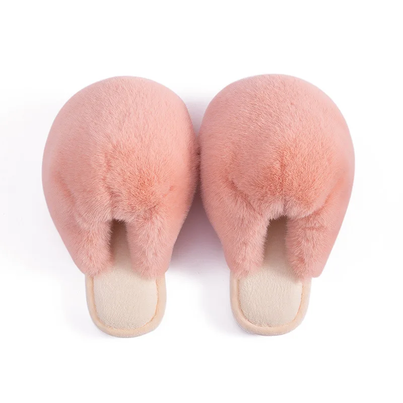 

Plush slippers winter cute girl heart indoor household home thickening non-slip fluffy warm cotton soft slippers, Many kinds