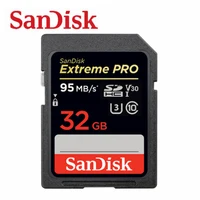 

100% Original Sandisk Extreme PRO SD Card SDXC 64GB 128GB 256GB Up to 170MB/S SDHC 32GB Up to 95MB/S USH-I Class10 Memory card