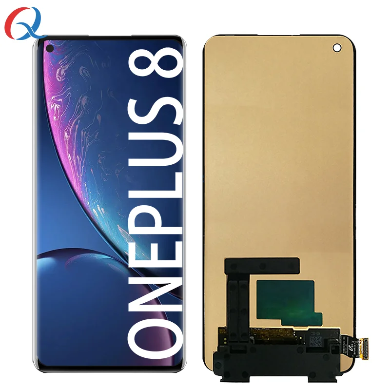 pantalla celulares oneplus 8 lcd amoled for oneplus 8 display mobile phone lcds for one plus 8 screen replacement