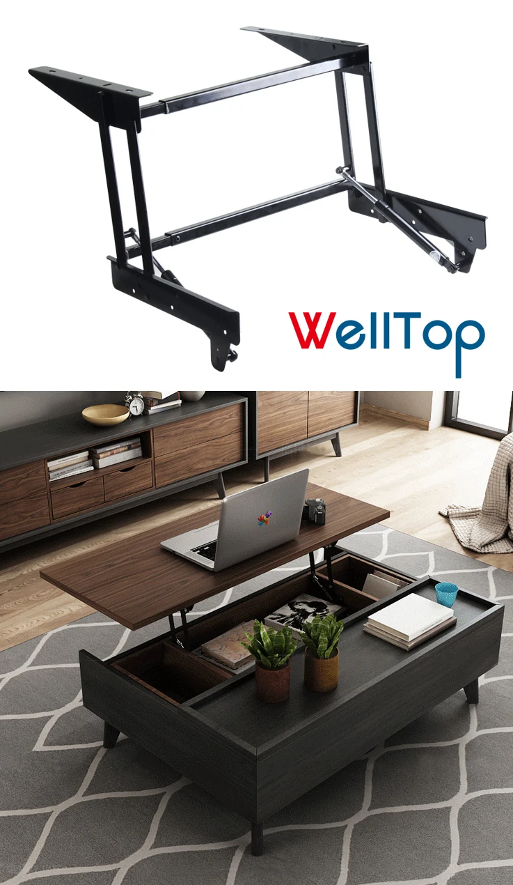 Furniture Folding Table Soft Close Lift Up Hinges Coffee Folding Pop Up