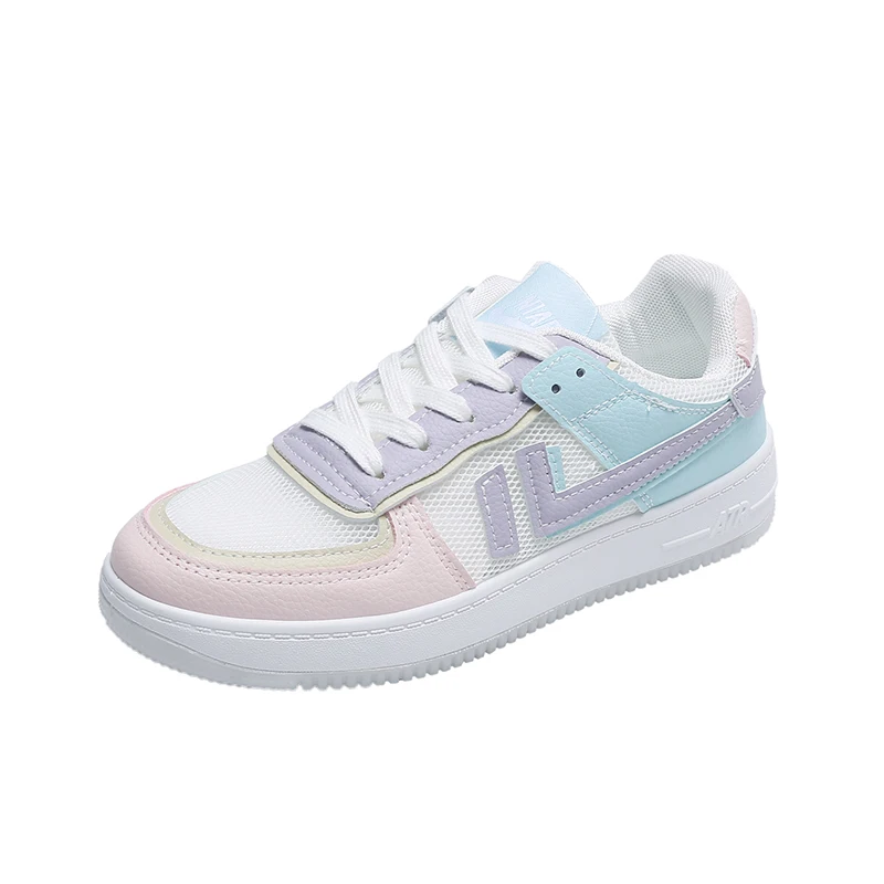 

Hot selling fashion stylish breathable mesh women casual sports shoes zapatillas mujer