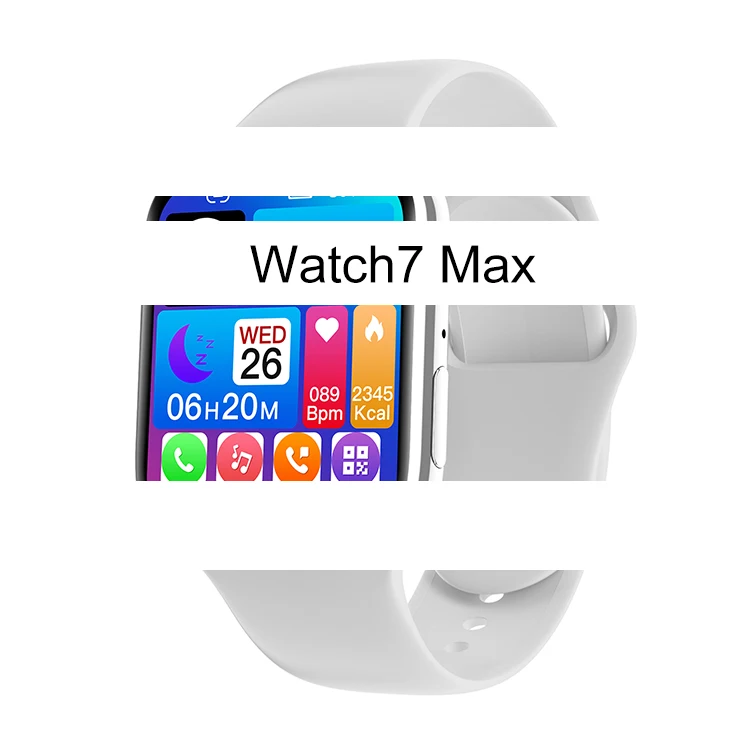 

2022 New Arrivals ap Series 7 Watches Big Full Touch Screen 1.92inch Watch7 Max Smart Sports Watch with BT Call