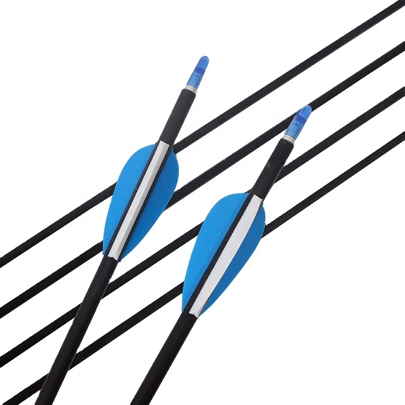 

JUYIN spot outer diameter 6mm inner diameter 4.2mm mixed thin arrow anti-nail arrow tail recurve bow carbon fiber arrow