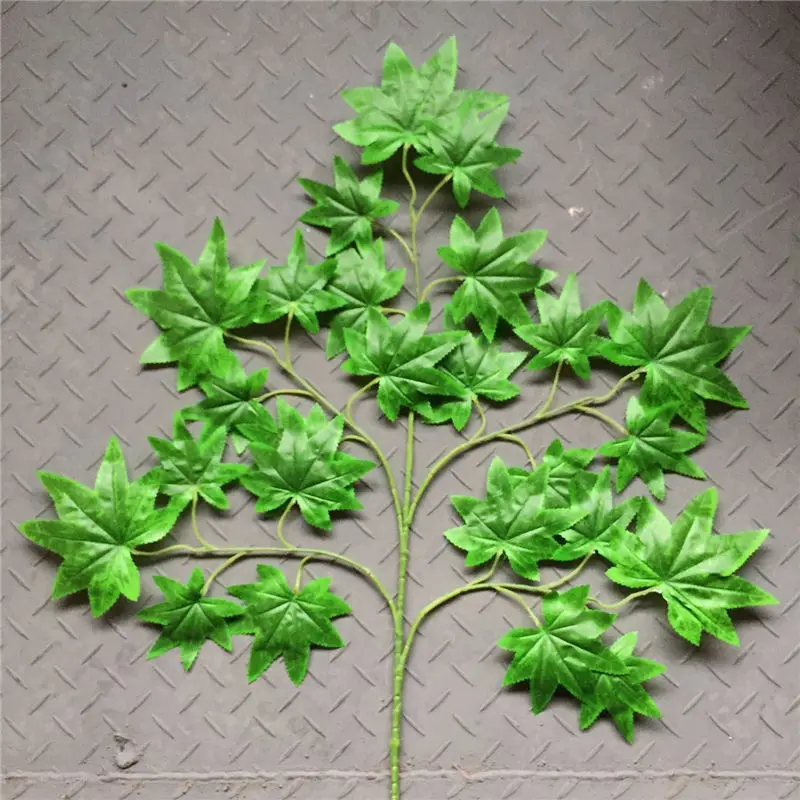 Different Colors Of Artificial Maple Leaves Artificial Maple Tree Branches And Leaves Buy