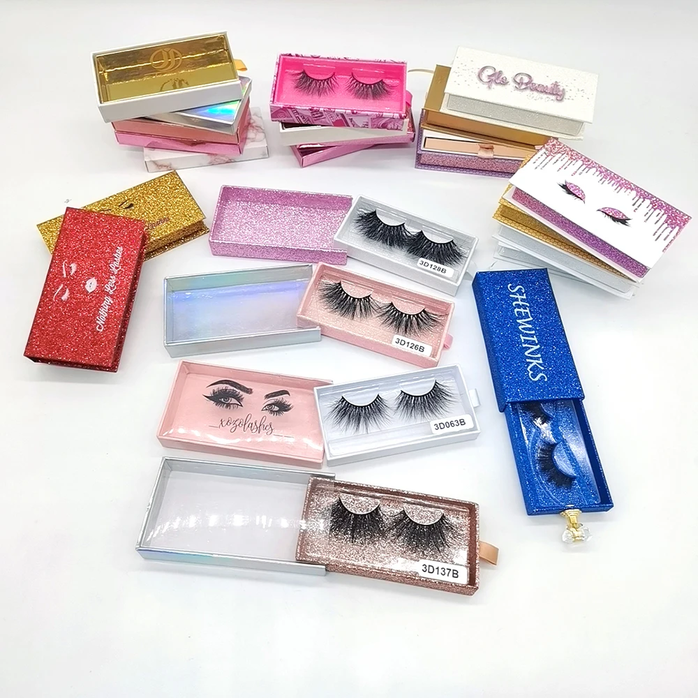 

Free Sample 100% Siberian 3D 25MM Mink EyeLashes Of Packing Vendor private label mink eyelashes Handmade Full Strip 3D Eyelashes