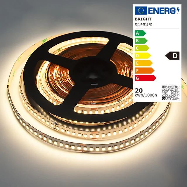 

DC24V High Efficiency LED Strip SMD2835 20W Flex LED Light Strip For Indoor Outdoor Decoration