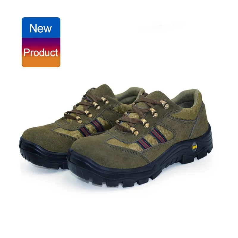 

Hot Sale Anti Static Work Non-Slip Anti-Puncture Anti-Smash Safety Shoes Stock, Green