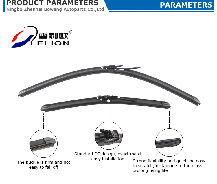 BW-201 Specific Fit Wiper Blade for Tesla Model X thumbnail 2