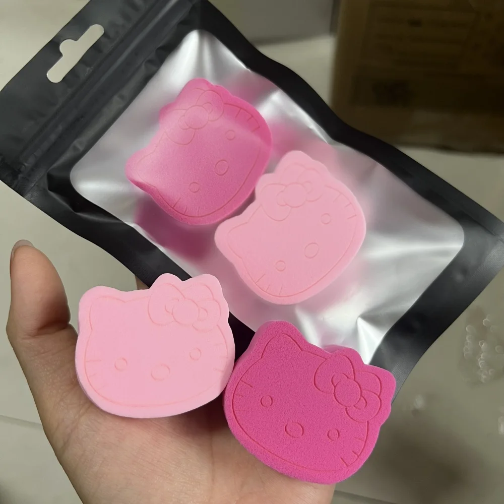 Custom Packaging Cotton Heart-Shaped Practice Sponges Hi-Cat Training Sponges for Eyelash Extensions