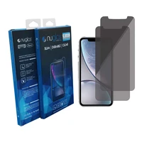 

2 Pack Nuglas Anti spy tempered glass screen protector film For new apple iPhone 11 XR 11 Pro X XS
