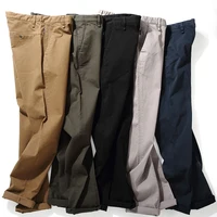 

SABIN factory RTS wholesale pantalones de hombre men high quality custom fashion cotton twill trouser slim fit khaki chino pants