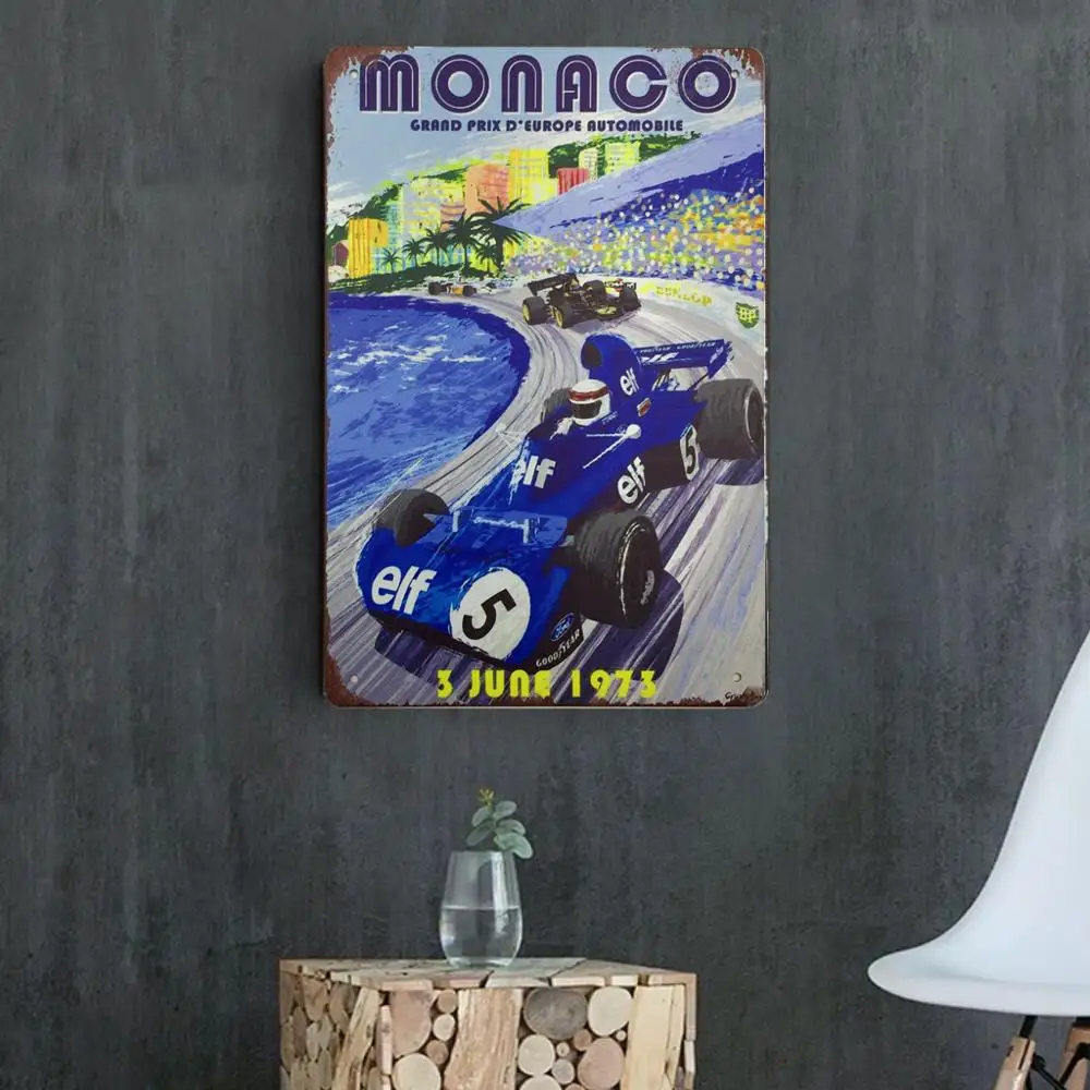 
Home Decor Custom Logo Metal Tin Printing metal Sign 