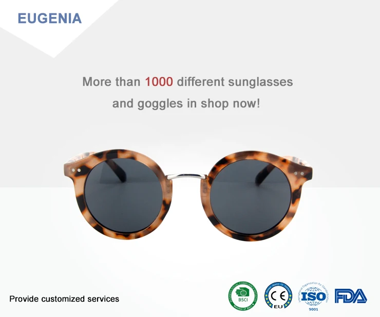 Eugenia round sunglasses with good price for unisex-2