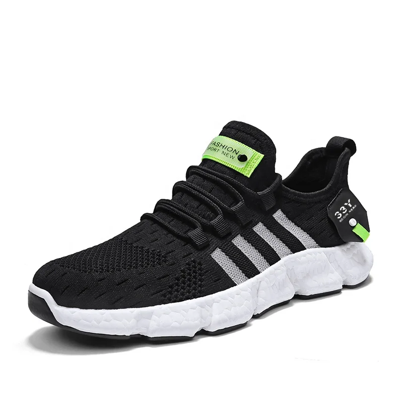 

Good Quality Factory Prices Men Running Shoes PVC Casual Shoes, White,black, green