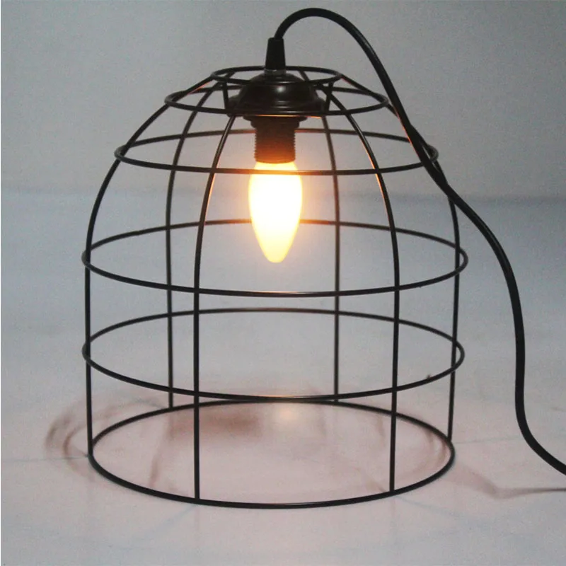 retro bird cage   indoor home decor  ceiling wrought iron hanging light fixtures