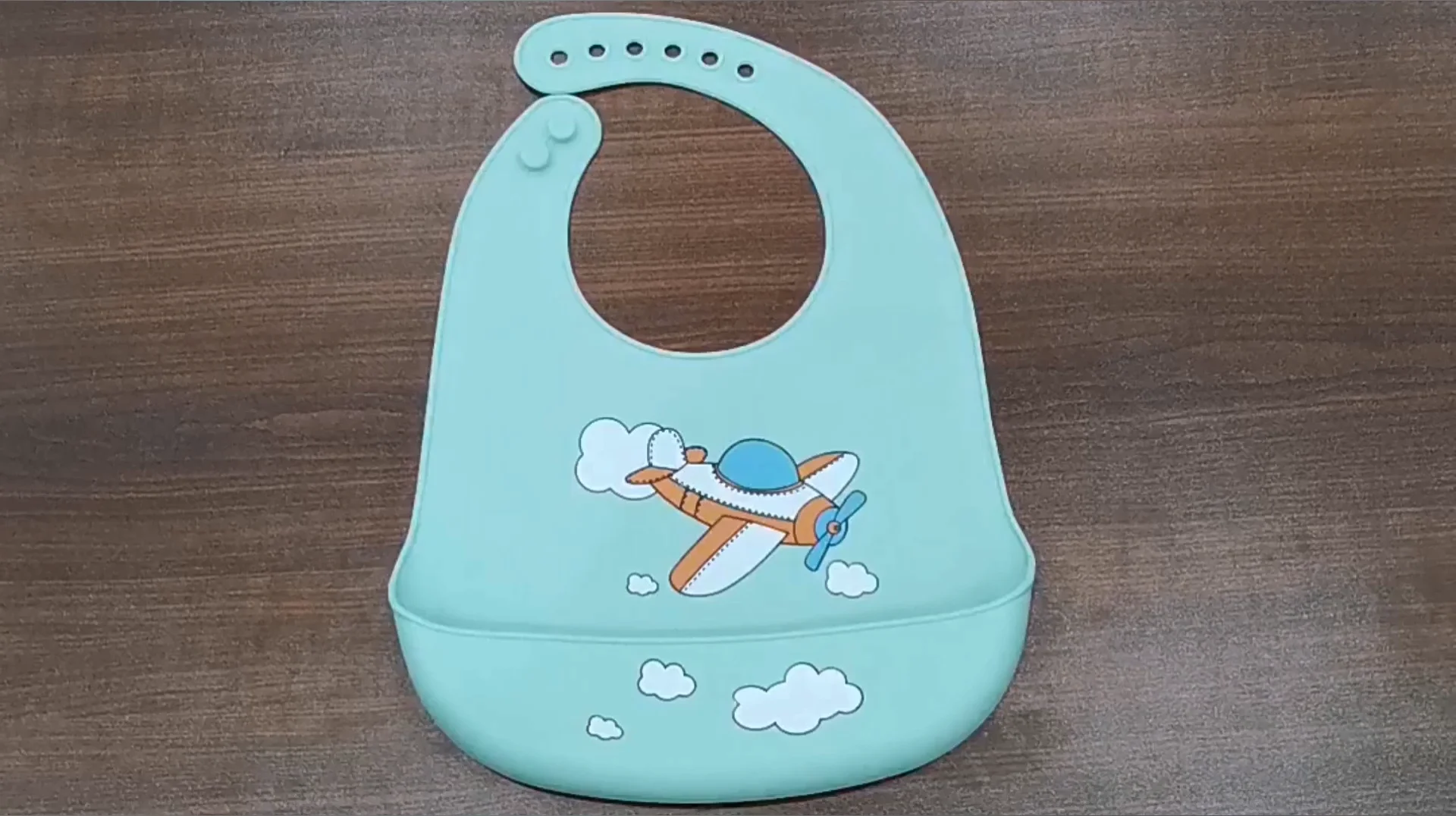 100 Food Grade Silicone Baby Bibs Bpa Free Easy To Clean Waterproof