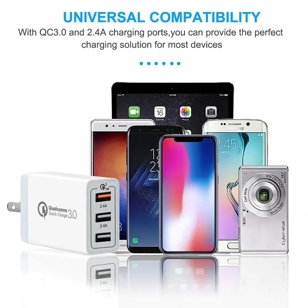 3 port usb charger