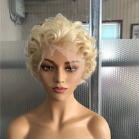 

Pixie Cut Wigs Cheap Wholesale Short Afro Kinky Curly Wig 100% pixie wigs human hair For Black Women