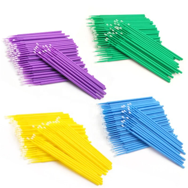 

Eyelash Plastics Cleaning Cotton Swabs, Random