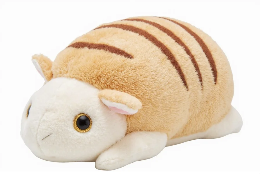 Step-by-step visual guide showing proper hand washing technique for cinnamon roll plushie with gentle soap and air drying