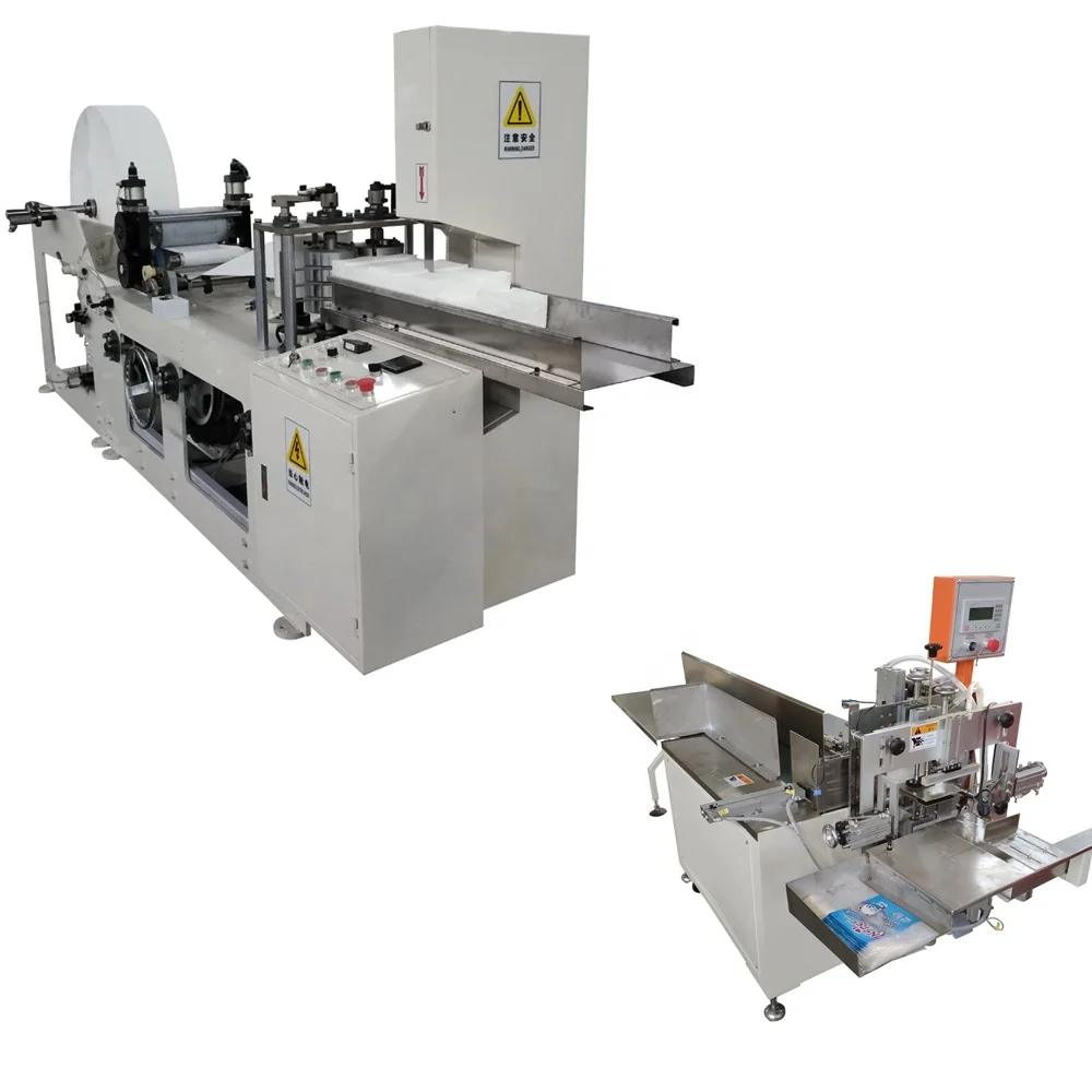 
Automatic napkin tissue paper making machine 