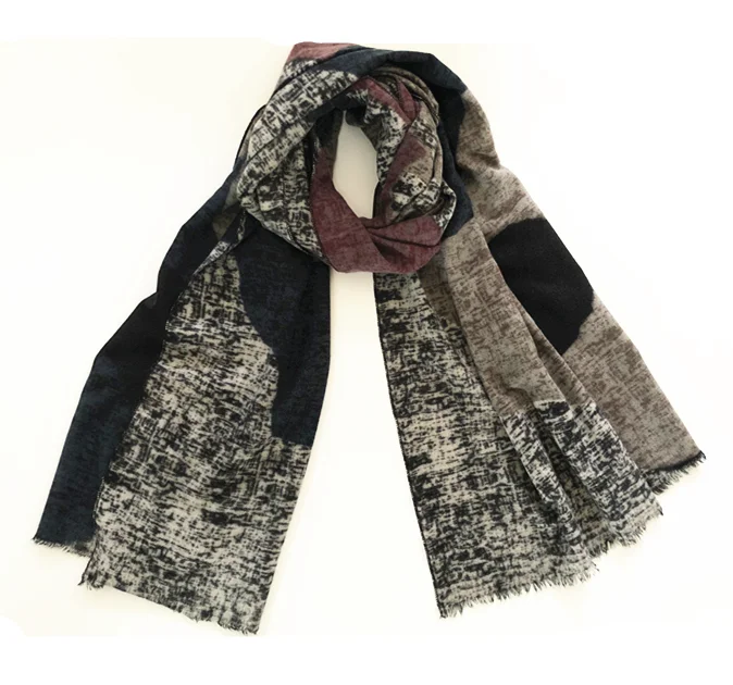 经典冬季裹身保暖围巾为女性和男性