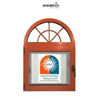 REINO UNIDO Moderno E Contempor&acirc;neo de Vidro Temperado Com Ruptura T&eacute;rmica De Alum&iacute;nio Top Arqueado Speacialty Formas Inclinar E Virar Janelas de Dobradi&ccedil;a Para Venda