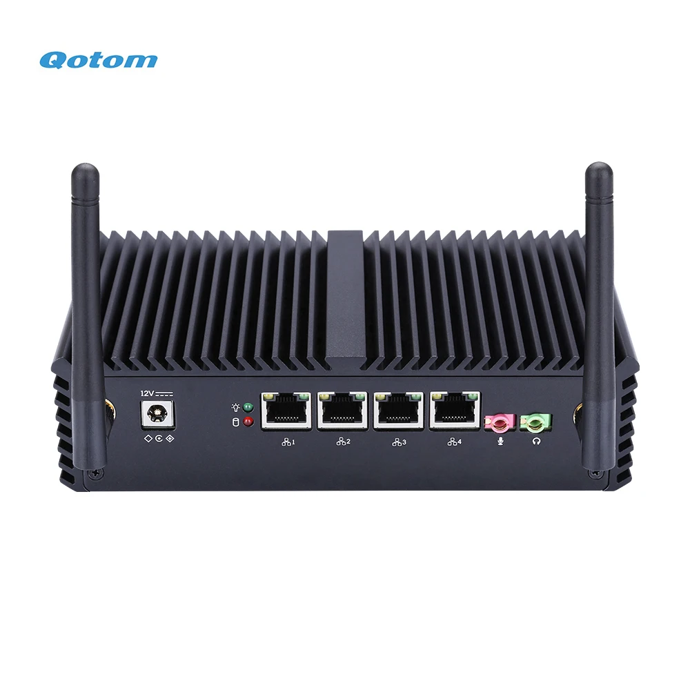 

Qotom Q355G4 Mini PC 4 LAN pfsense AES-NI Home Office Advanced Router Firewall