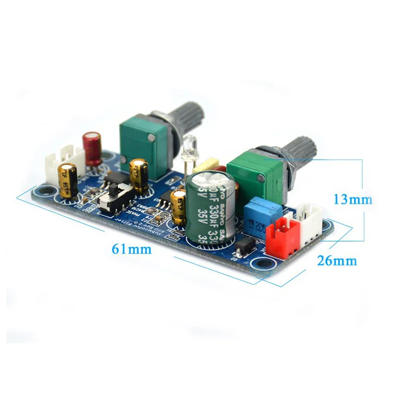 Dc 932v Low Pass Filter Bass Digunakan Amp Amplifier Papan Modul