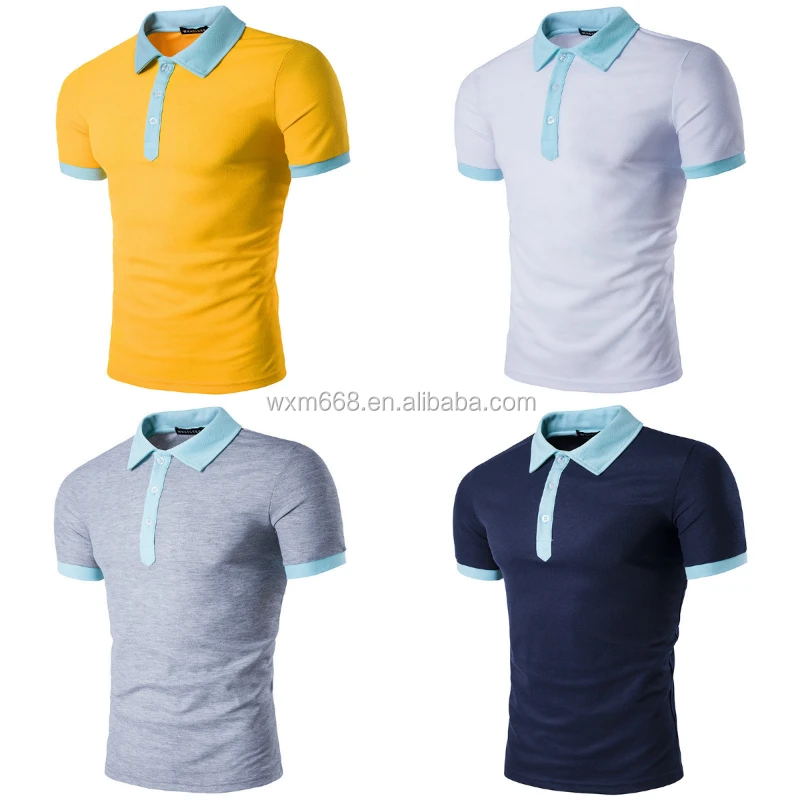 

Cotton men's golf polo T-shirt man polo t-shirt Cheap wholesale golf T-shirts