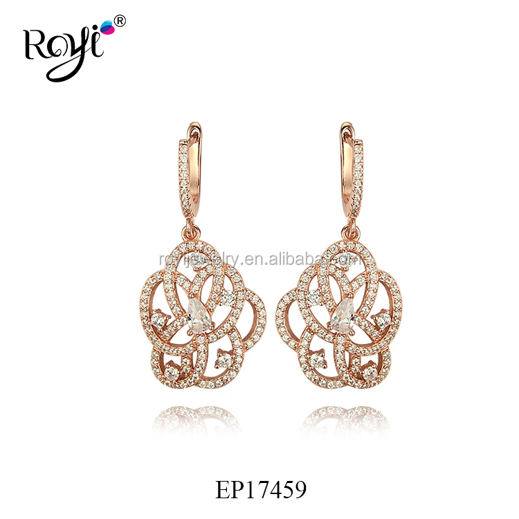 
Royi jewelry new arrivals earrings in 925 sterling silver jewelry gold plated 