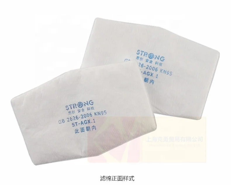 
Anti Dust PM2.5 KN95 Pre-filter cotton for Respiratory Protection 