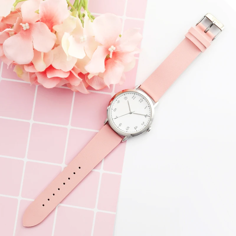 

stylish girls promotional watch own customize logo