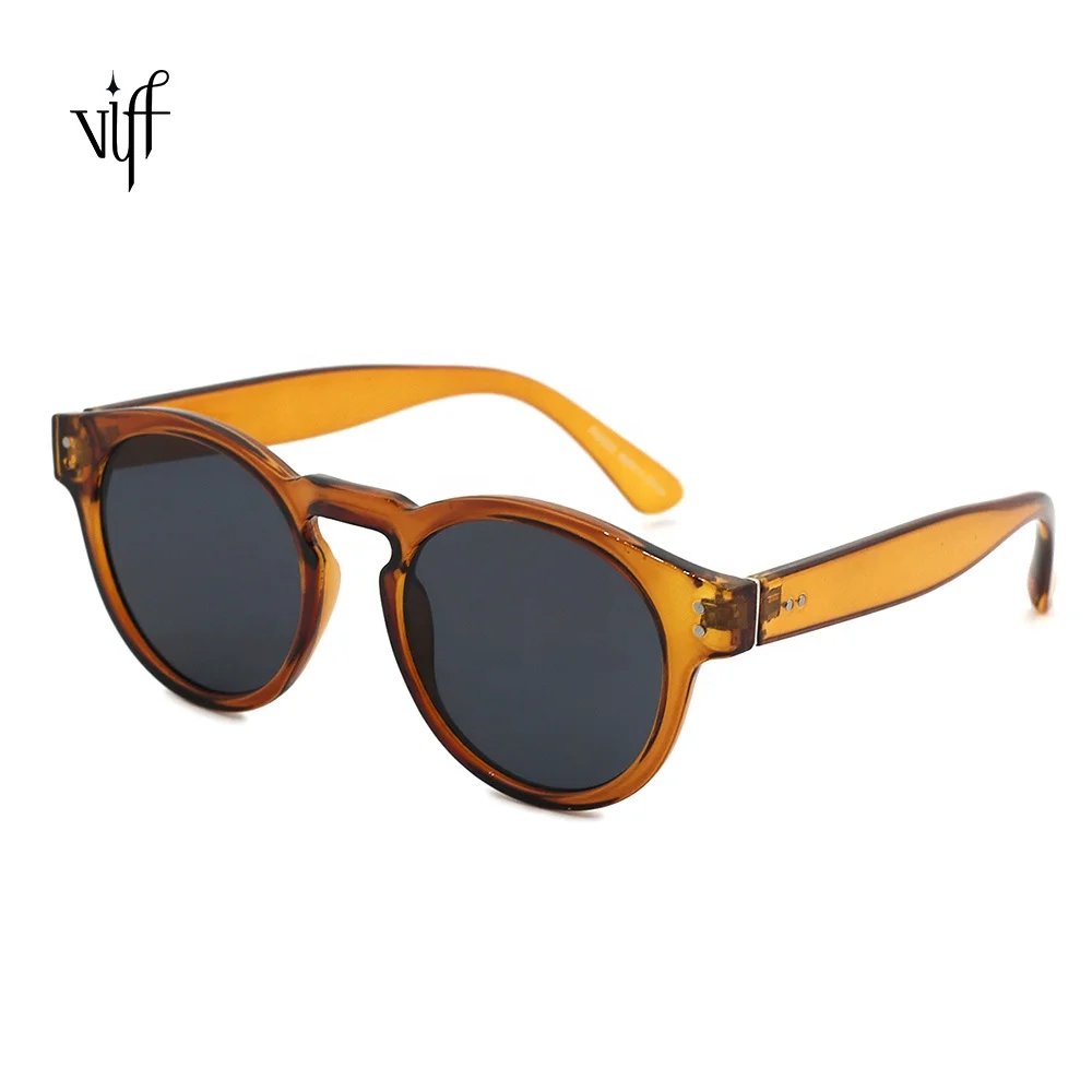 

VIFF Oversize Vintage Round Sun Glasses 2021 Coloful UV400 PC Lens Women Sunglasses Shades HP19315