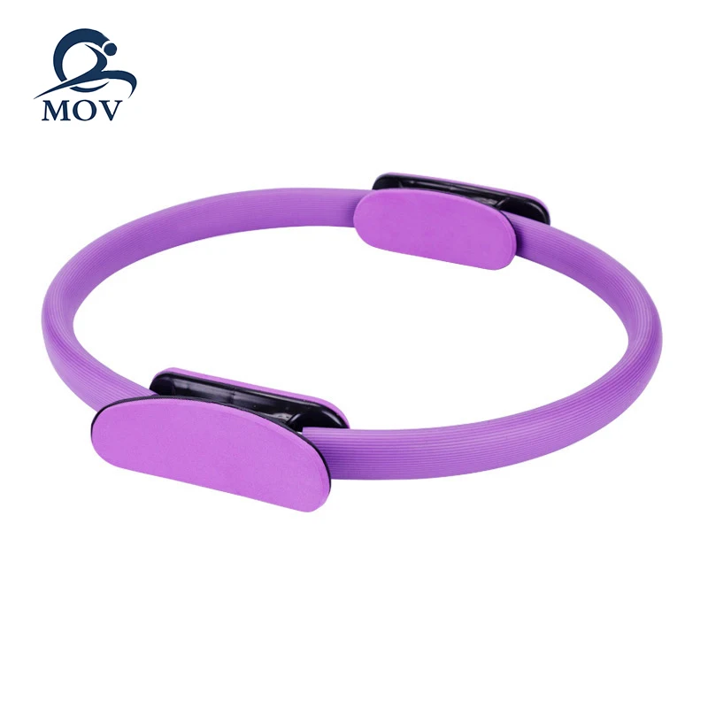 

Double Handle Gym Fitness Custom Yoga Pilates Ring Pilates Circle, Purple, pink, blue, black