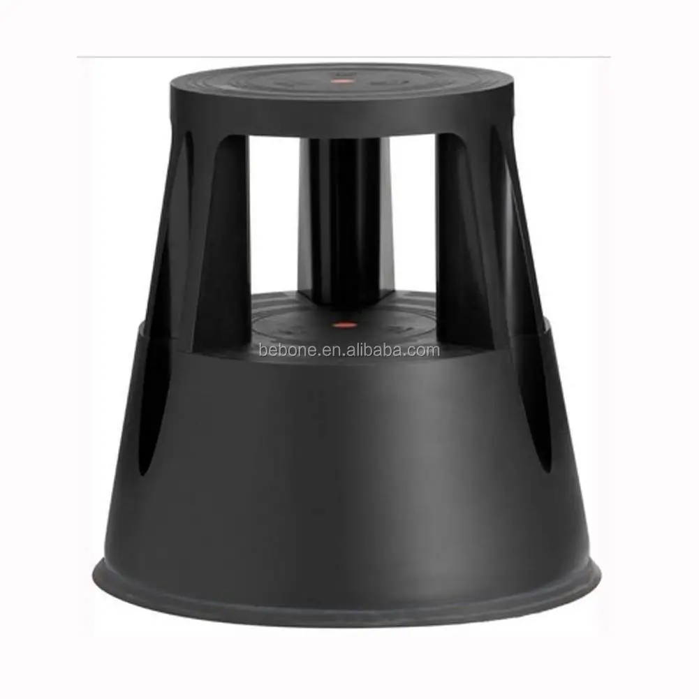 Rolling Step Stool Kick Stool Ladder Non-Slip Platform Casters Home Appliance Mobile Scooter 330 LBS Weight Capacity Gray