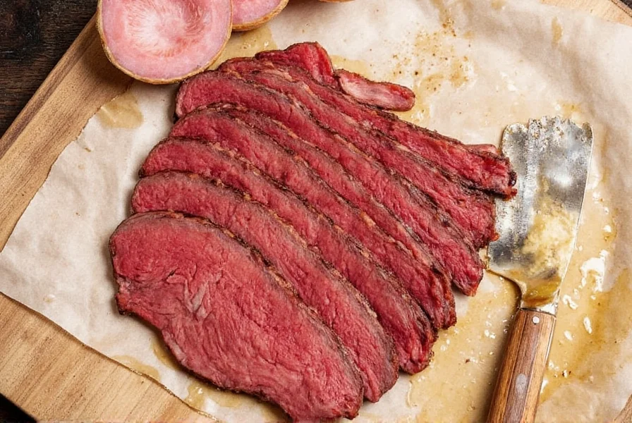 Roast beef with horseradish sauce
