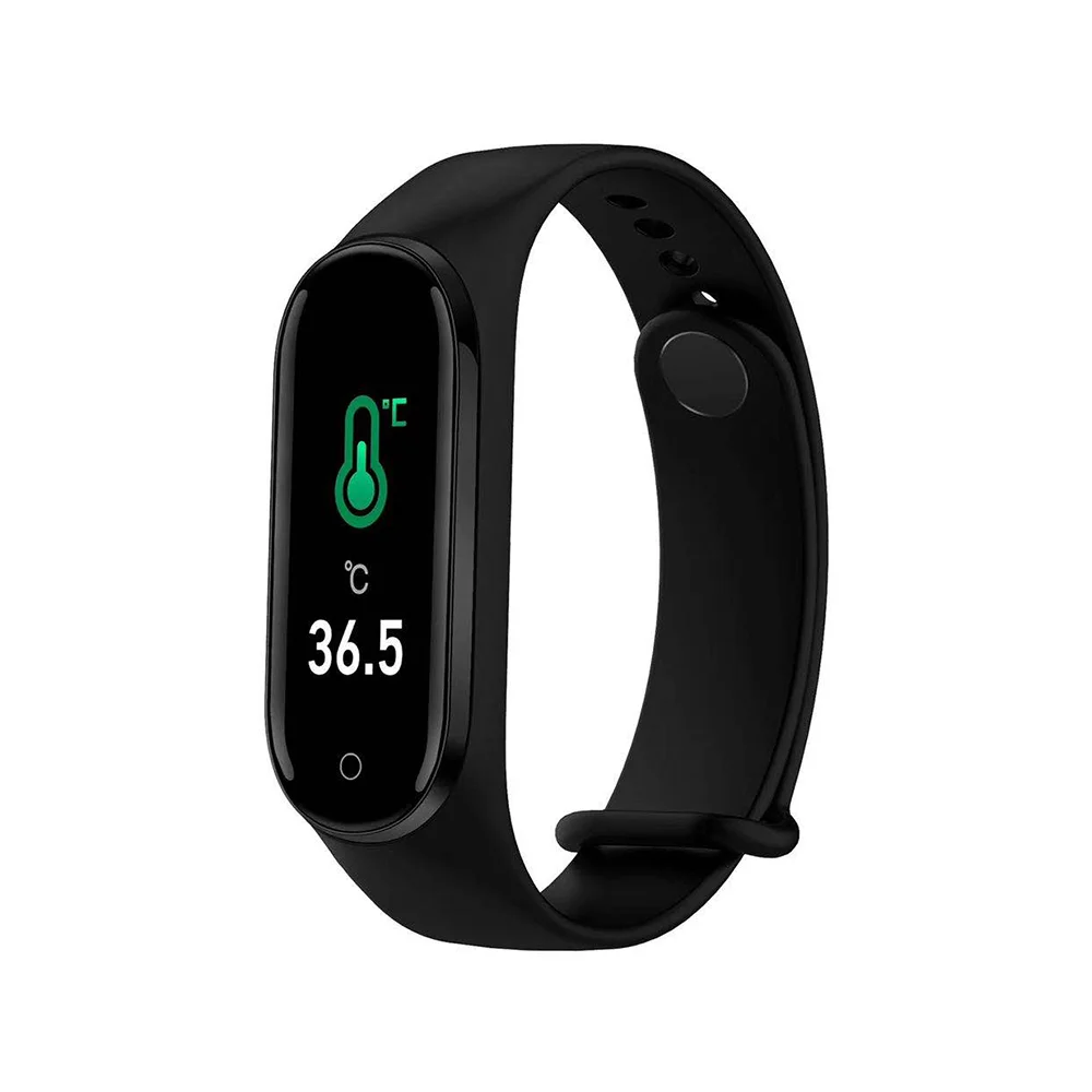 

Vivistar M4 Pro V4.0 Smart Bracelet Fitness Watch Heart Rate Monitor Body Temperature Blood Pressure Waterproof Activity Tracker