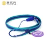 New Style Logo Custom Rubber Puller Zip Pouch Lanyard With Silicon Badge
