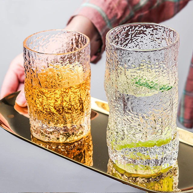 

Glassware Wine Vintage Cup Water Glass Cups Manufacturers Vintage Drinking Glasses 230ml Water Glass Cup Curved Juice Glasses